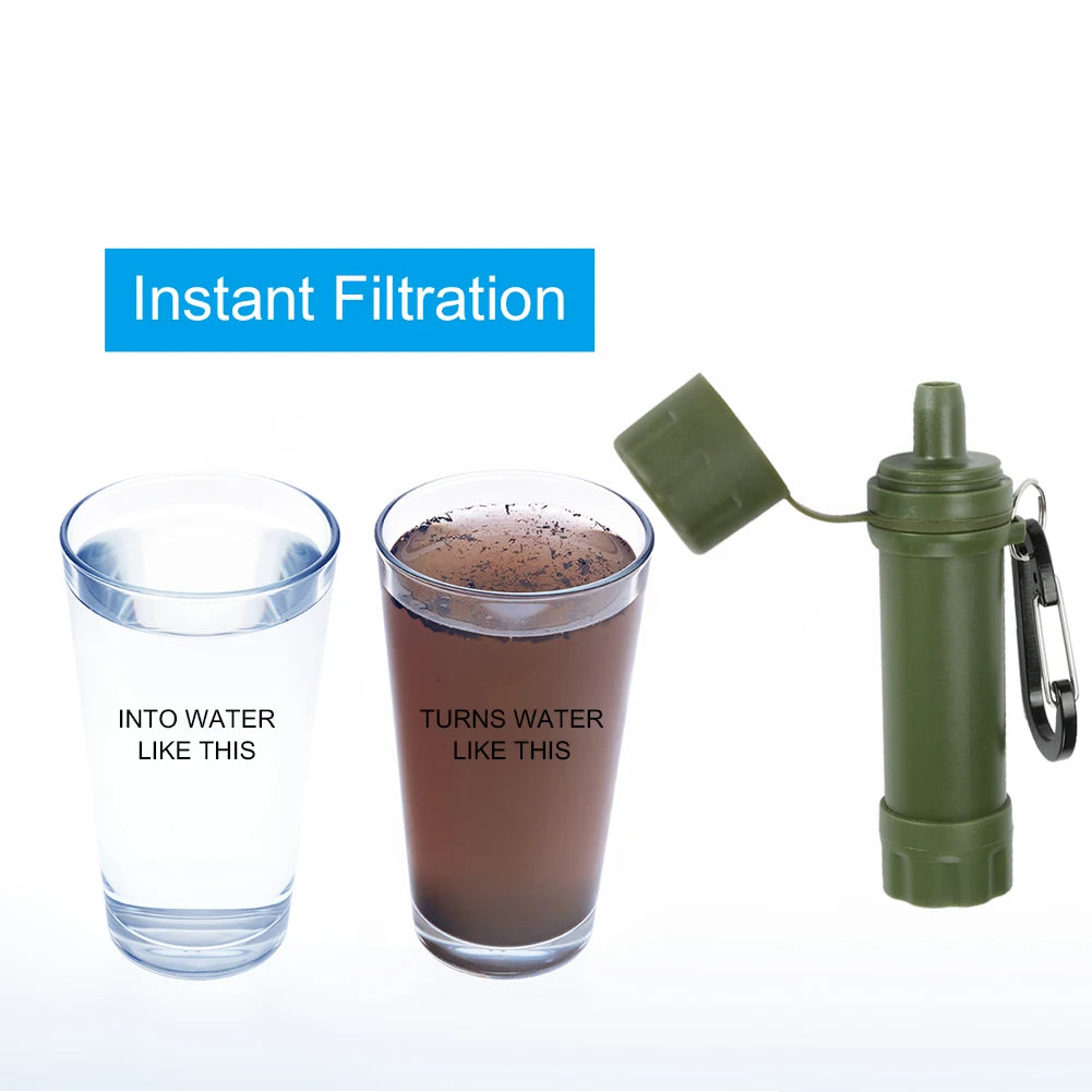 Emergency Water Filter Straw