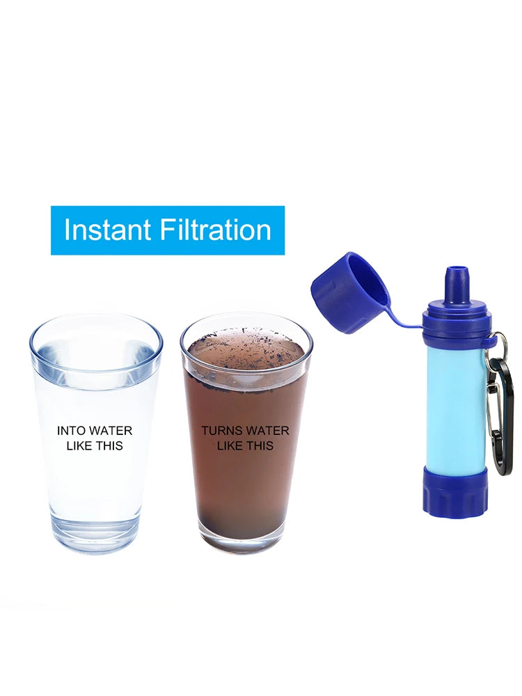 Emergency Water Filter Straw